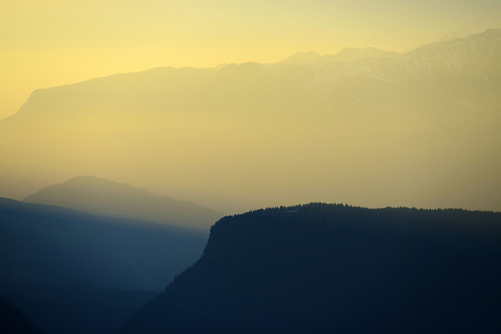 Kompozice obrazu tvary v krajině